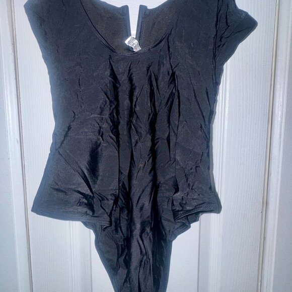 Black Cutout One-Piece Swimsuit | NWT - Picture 5 of 6